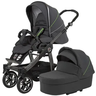 Детская коляска Hartan Racer GTS XL 2 в 1 на серой раме