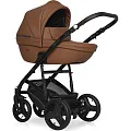 Детская коляска Riko Basic Aicon Ecco 3 в 1, эко-кожа 06 Коричневый — Фото