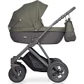 Детская коляска Riko Basic Quanto 2 в 1 03 Серый - Оливковый — Фото