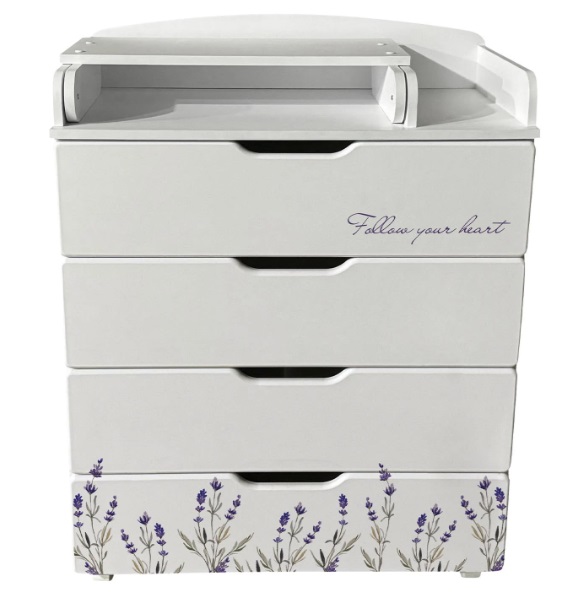 Детский пеленальный комод Indigo Baby Line 800/4 фото 2