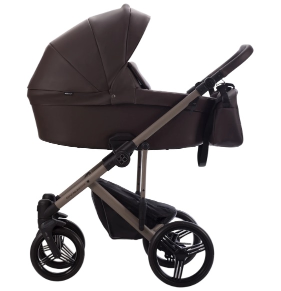 Детская коляска Bebetto Magnum Light Pro 2 в 1 на бежевой раме фото 1