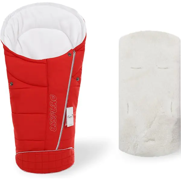 Конверт в детскую коляску Esspero Maris Plus Y флис + натуральный мех фото 2