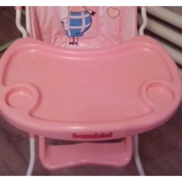 Стульчик для кормления Bambini Roxy Бамбини Рокси — как выглядит в жизни