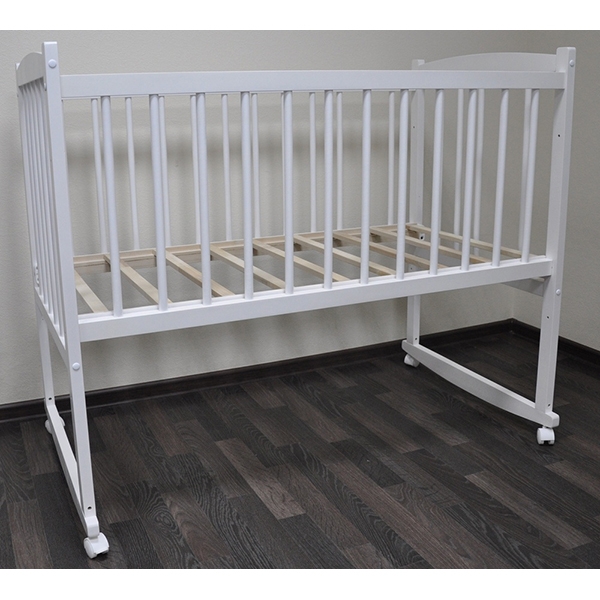 Детская кроватка Массив Беби-1, колесо-качалка фото 10