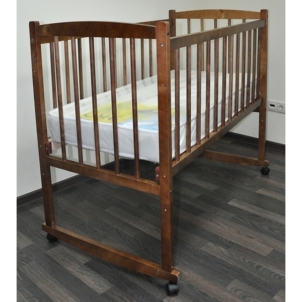 Детская кроватка Массив Беби-1, колесо-качалка фото 19