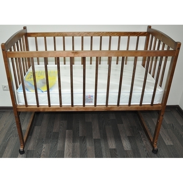 Детская кроватка Массив Беби-1, колесо-качалка фото 17