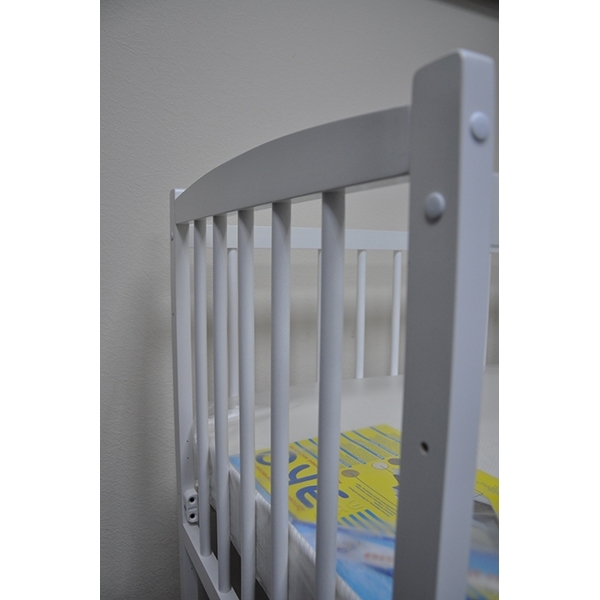 Детская кроватка Массив Беби-1, колесо-качалка фото 8