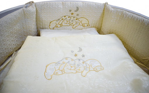 Комплект в круглую кроватку Nuovita Sogni d'oro (6 предметов) фото 5