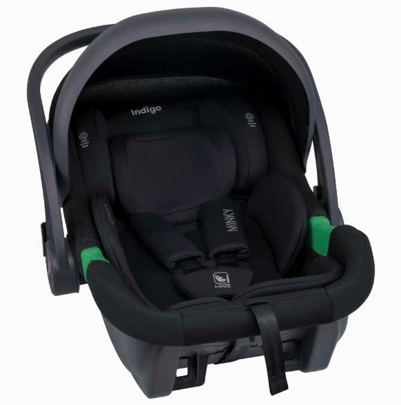 Детское автокресло Indigo Minky i-Size — как выглядит в жизни