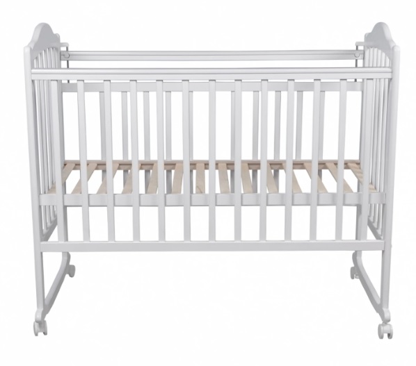 Детская кроватка Мой малыш 4, колесо/качалка фото 1