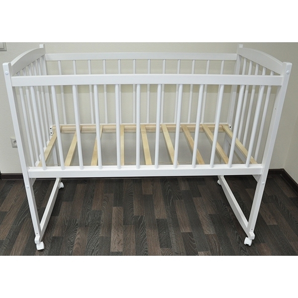 Детская кроватка Массив Беби-1, колесо-качалка фото 11