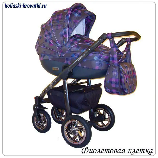 Детская коляска Androx Milano Exclusive 2 в 1 фото 12