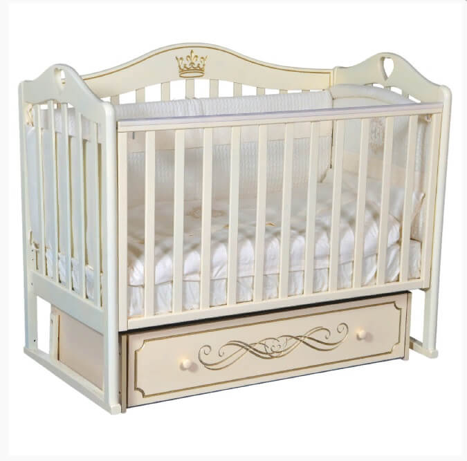 Детская кровать Антел Karolina 55, универсальный маятник/ящик - Фото