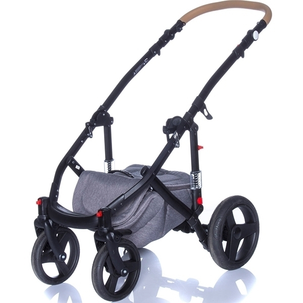 Детская коляска BeBe-Mobile Movo R 3 в 1, ткань+эко-кожа фото 6