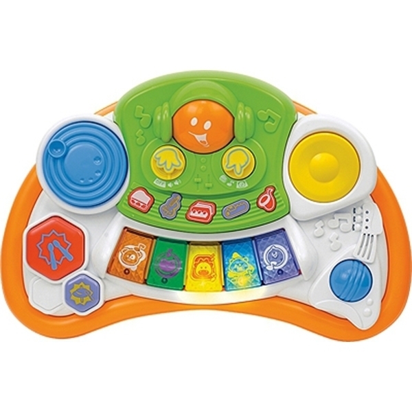 Ходунки с музыкальной игровой панелью Weina 2 в 1, 4007.102.28 фото 2