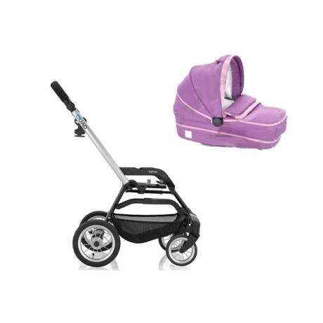 Детская коляска-люлька Inglesina Quattto на шасси Quad XT Black фото 1