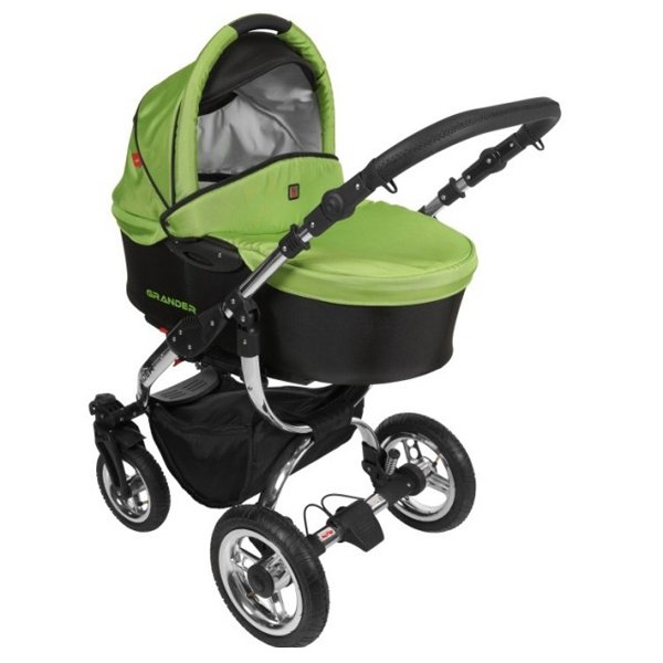 Детские коляски Tutek Grander Alu Chrom 3 в 1 фото 3