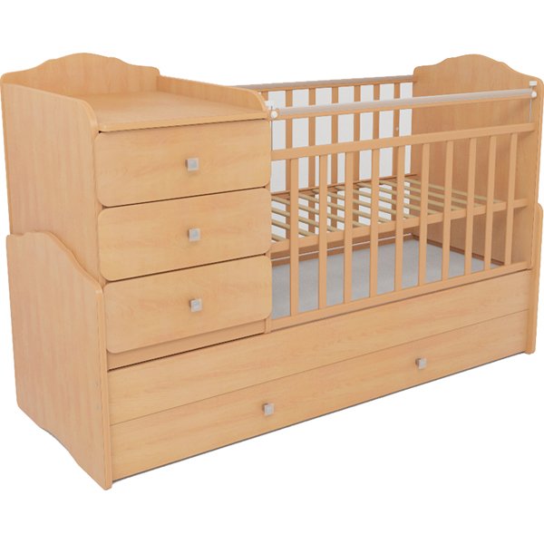 Детская кроватка-трансформер СКВ 93001 ящик - Фото