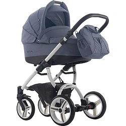 Детская коляска Bebetto Luca 2 в 1 цвет рамы White