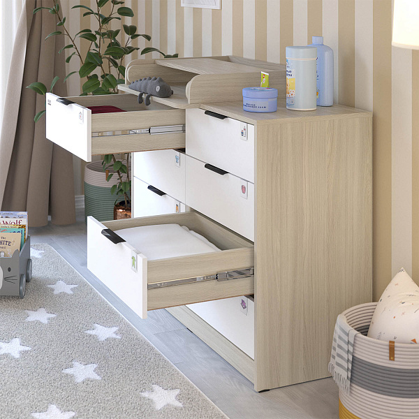 Детский комод Атон Зевс ЛДСП 1000/8 фото 8