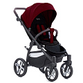 Детская прогулочная коляска Nuovita Modo Terreno (Гранатово-серый
						
					) — Фото