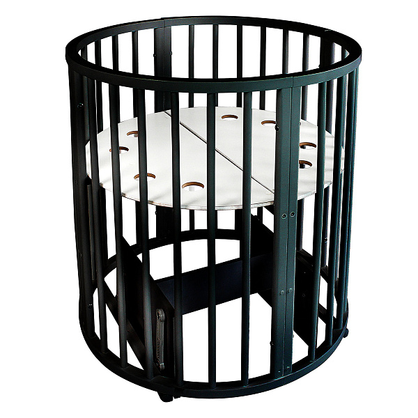 Детская кроватка-трансформер Indigo Simple 7 в 1 с поперечным маятником фото 2