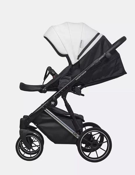 Детская коляска Riko Basic Montana Premium Silver 2 в 1 фото 8