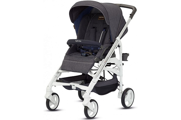 Детская коляска Inglesina Trilogy System 3 в 1 на шасси Trilogy White с цельной ручкой фото 1