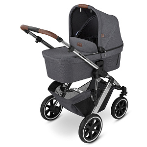 Детская коляска ABC-Design Salsa 4 Air 2023 2 в 1 на серебряной раме