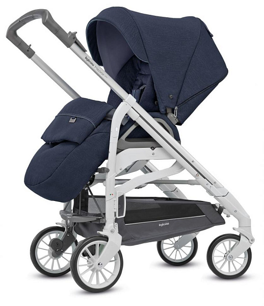 Детская коляска Inglesina Trilogy System Duo 2 в 1 на шасси Trilogy Slate White фото 5