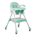 Детский стульчик для кормления Indigo Corn Flex (Мятный
						
					) — Фото