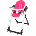 Стульчик для кормления Nuovita Orbita (Cremisi, Argenteo/Малиновый, Серебристый
						
					) — Фото