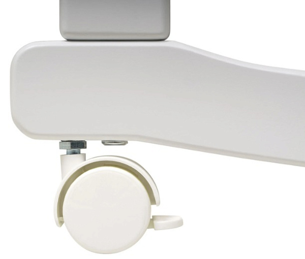 Детская кроватка Indigo Happy Friends, колесо/качалка фото 10