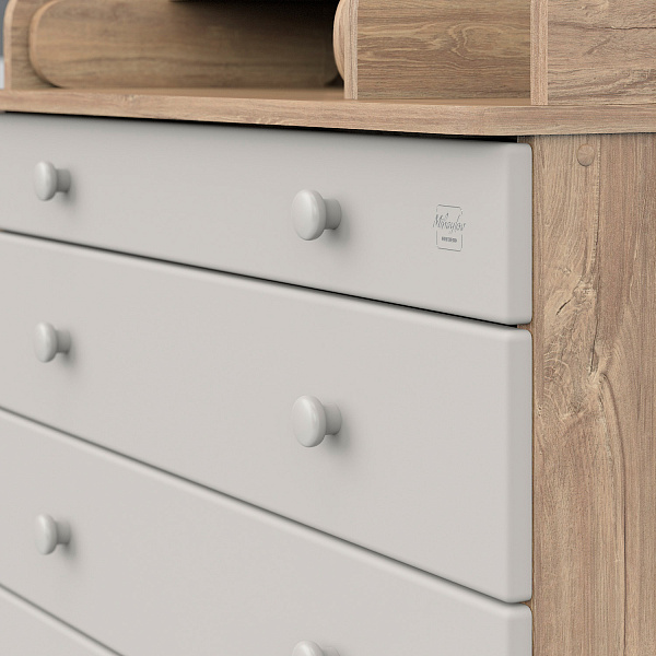 Детский комод Атон MAKS ЛДСП 800/5 с органайзером фото 2