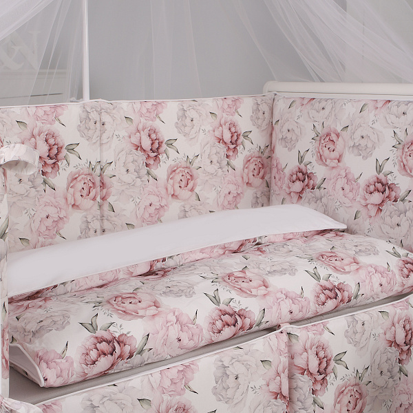 Комплект постельного белья Lepre Lovely Roses, 6 предметов фото 2