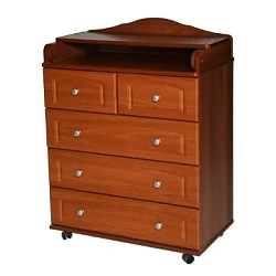 Пеленальный комод Антел Ульяна-6 800/5 МДФ