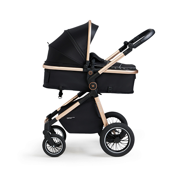 Детская коляска-трансформер Sweet Baby Ranger 3 в 1 на золотой раме фото 5