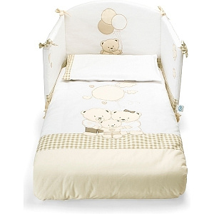 Комплект постели в кроватку Pali Chic, 3 предмета