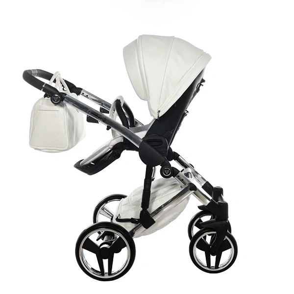 Детская коляска Junama Diamond Individual V2 3 в 1 на серебряной раме фото 14