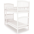 Двухъярусная кровать Nuovita Senso Due (Белый) — Фото