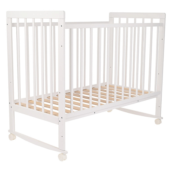 Детская кроватка Pituso Tip-Top, колесо/качалка фото 2