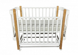 Детская кроватка Кедр Florencia 2, автостенка/маятник