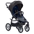 Детская прогулочная коляска Nuovita Modo Terreno (Темно-синий/Серый
						
					) — Фото
