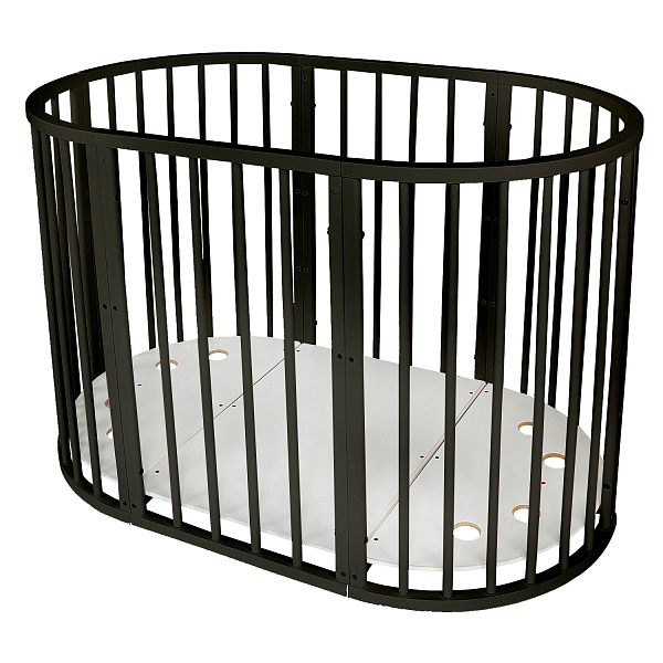 Детская кроватка-трансформер Indigo Simple 7 в 1 с поперечным маятником фото 5