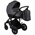 Детская коляска Indigo Coin 2 в 1 (Темно-серый
						
					) — Фото