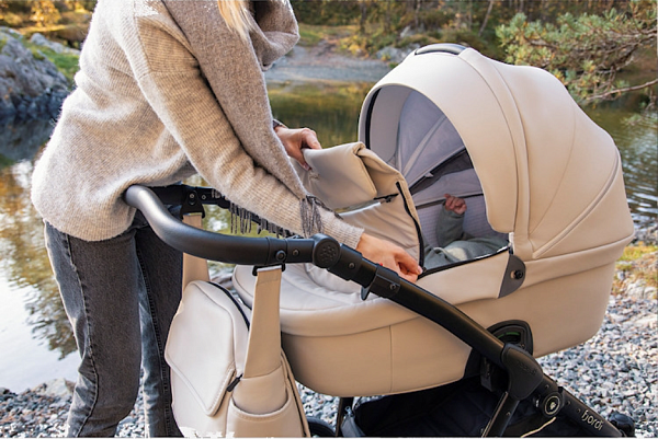 Детская коляска Noordi Fjordi Sport 2021 3 в 1, 100% экокожа фото 5