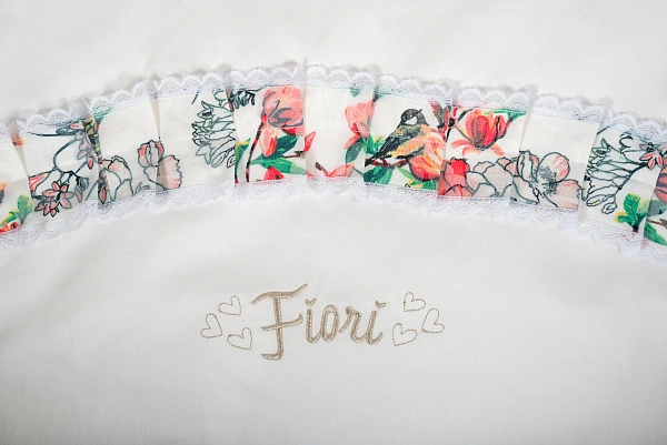 Комплект постельного белья Nuovita Fiori для кровати-трансформера Nido Magia (6 предметов) фото 13