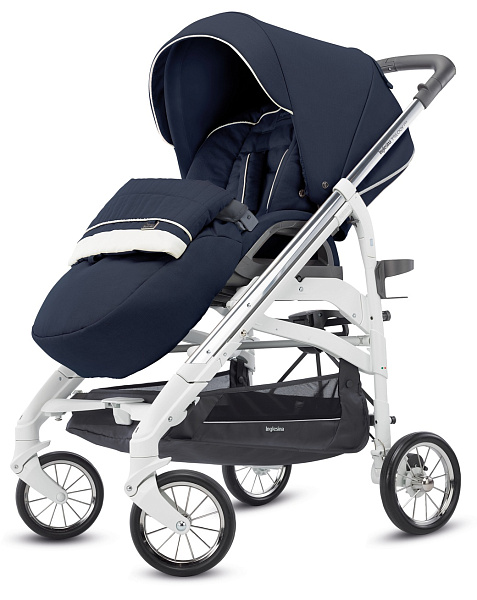 Детская коляска Inglesina Trilogy Plus System Quattro 4 в 1 на шасси Trilogy Plus Chrome White фото 7