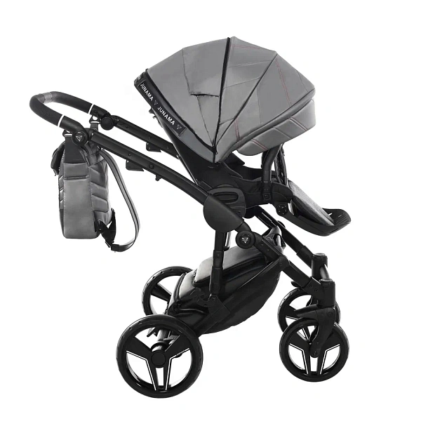 Детская коляска Junama Clermont 3 в 1 на черной раме фото 9
