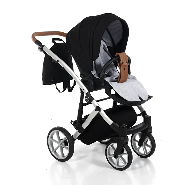 Детская коляска Junama Space 3 в 1 на белой раме фото 10